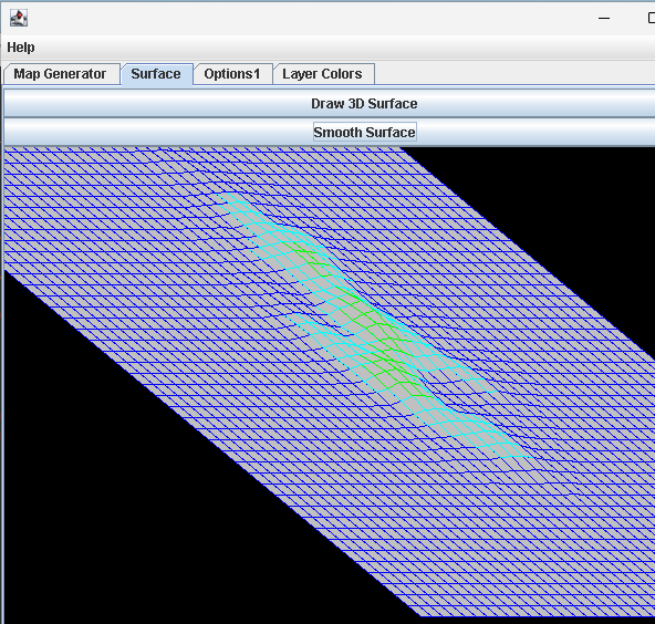 The same 3D surface after smoothing