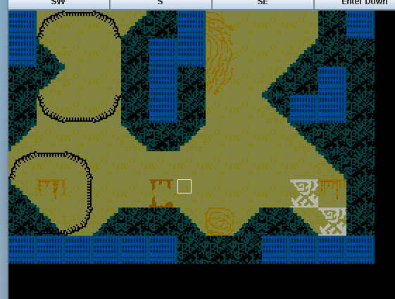 RPG Map Walker exploring another part of the cave map