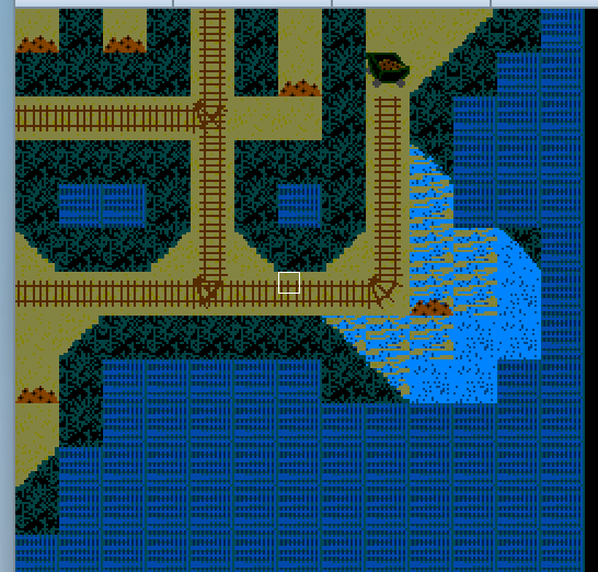 RPG Map Walker exploring another part of the mine map