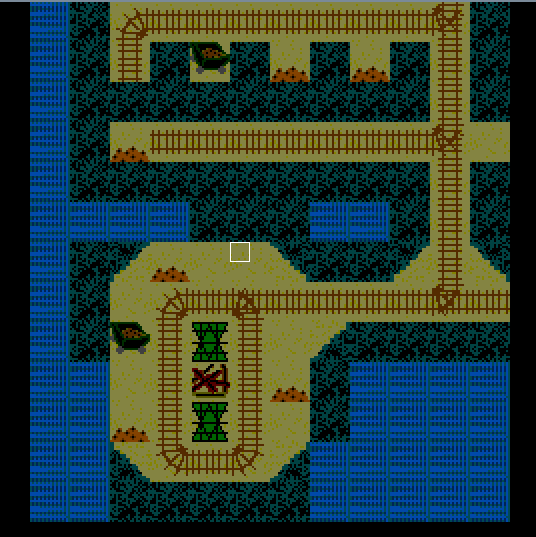 RPG Map Walker exploring another part of the mine map
