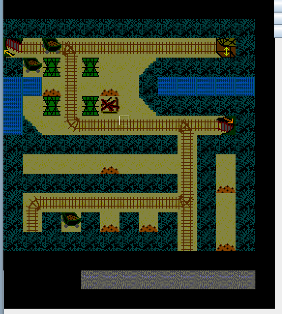 RPG Map Walker exploring another part of the mine map
